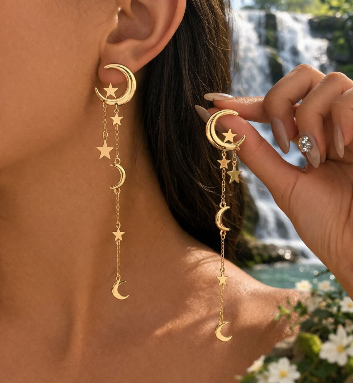 ✧ Moon & Star Earrings | Celestial Witch Jewellery ✧