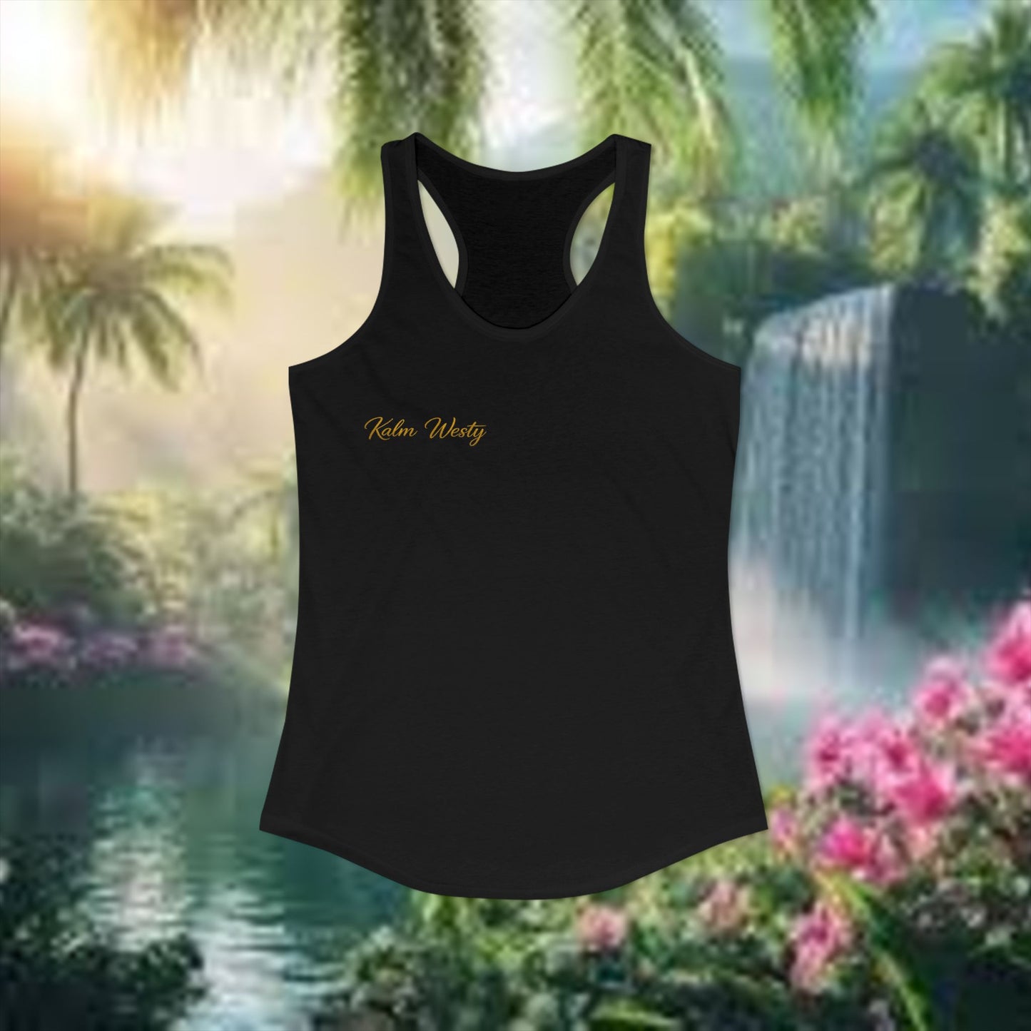 Kalm Westy Women's Ideal Racerback Tank