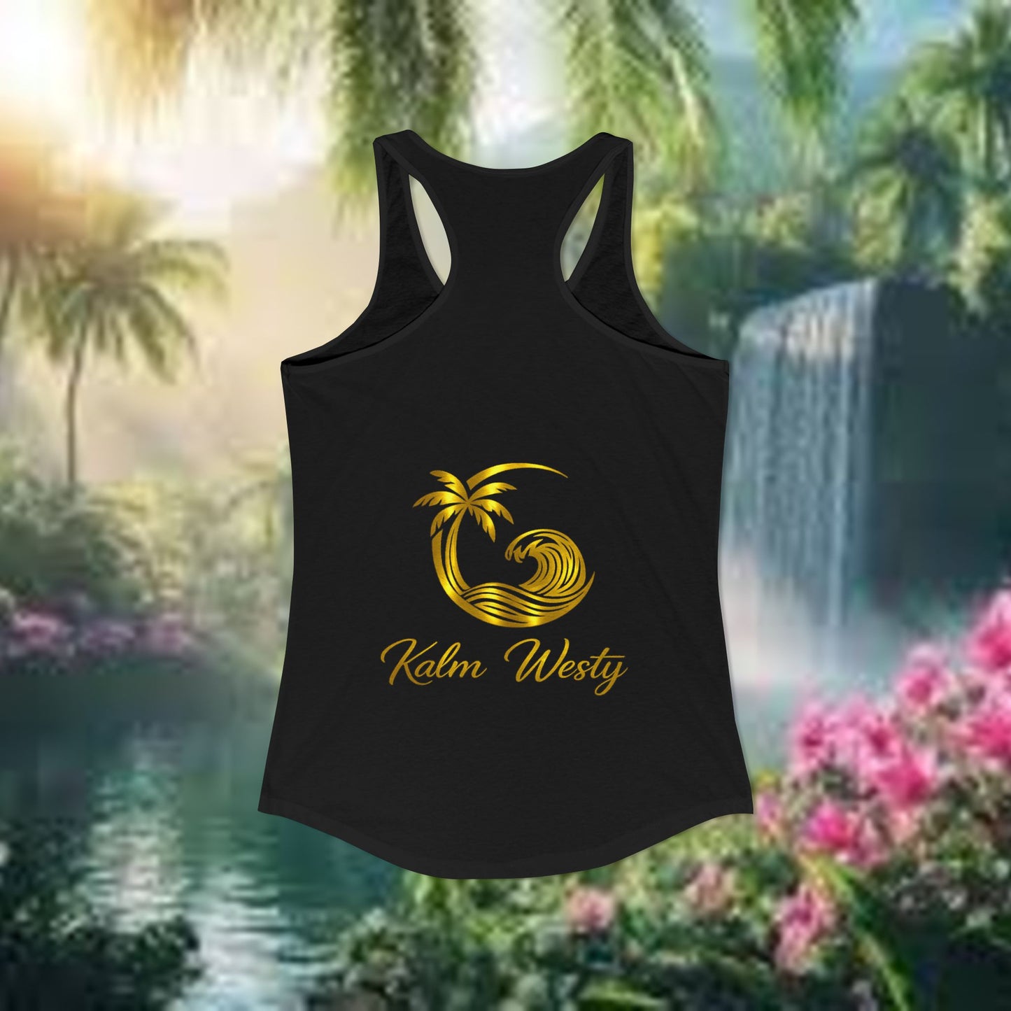 Kalm Westy Women's Ideal Racerback Tank