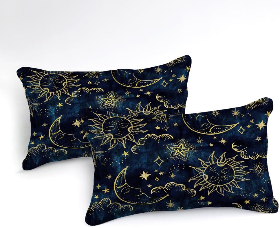 Sun & Moon Comforter Set | Celestial Boho Bedding