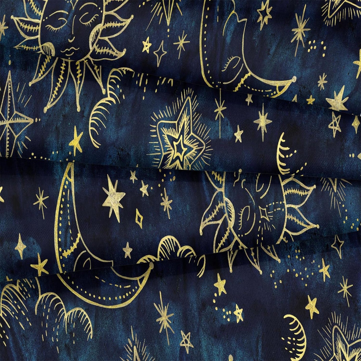 Sun & Moon Comforter Set | Celestial Boho Bedding