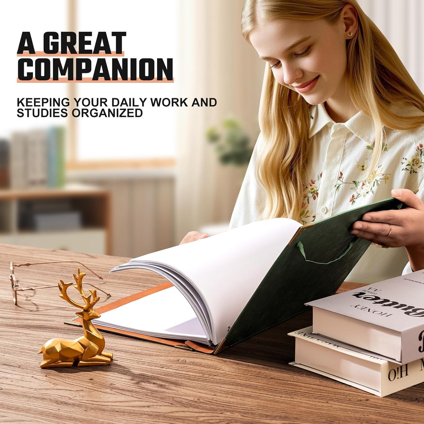 Tree of Wisdom Leather Binder – Coastal Grimoire Organizer 🌿📖